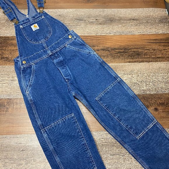 Carhartt Other - Carhartt Denim Overalls Boys 6